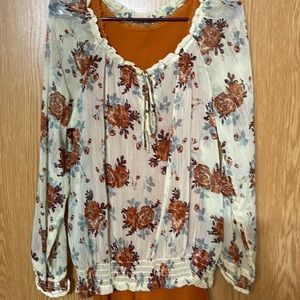 Dressy Fall Shirt and Tank